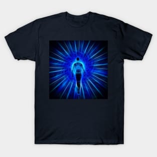 Figure emerges from light T-Shirt